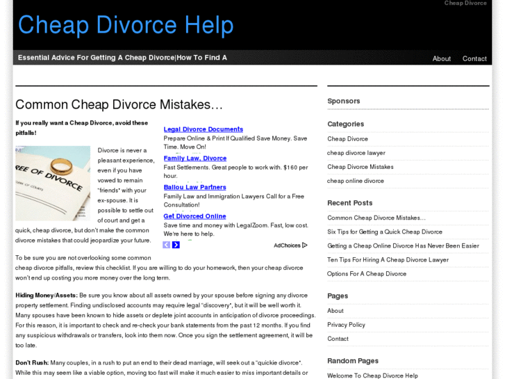 www.cheapdivorcehelp.com