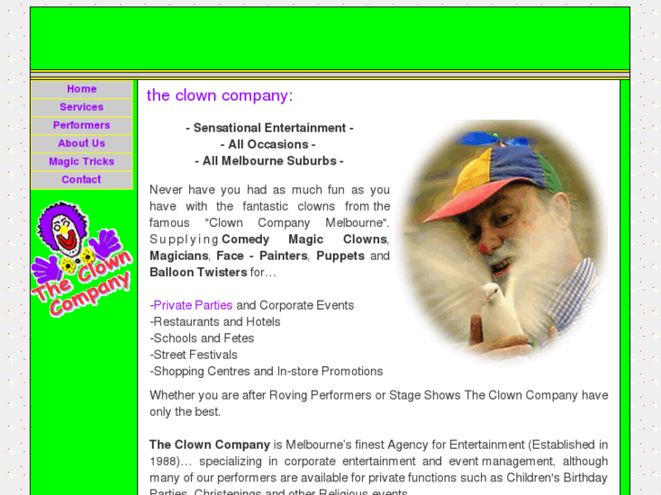 www.clowncompany.com