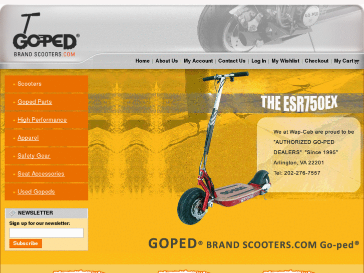 www.gopedbrandscooters.com