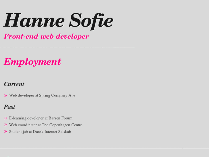 www.hannesofie.com