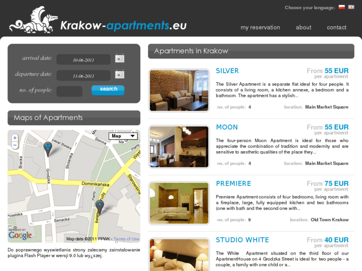 www.krakow-apartments.eu