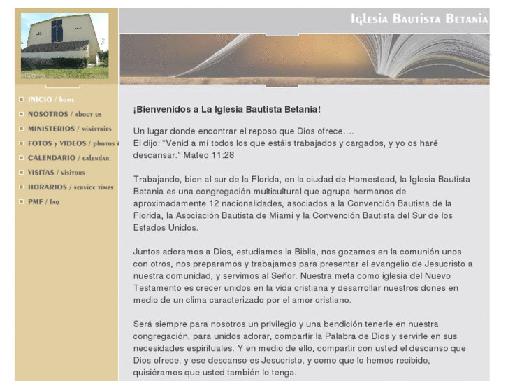 www.laiglesiabautistabetania.org