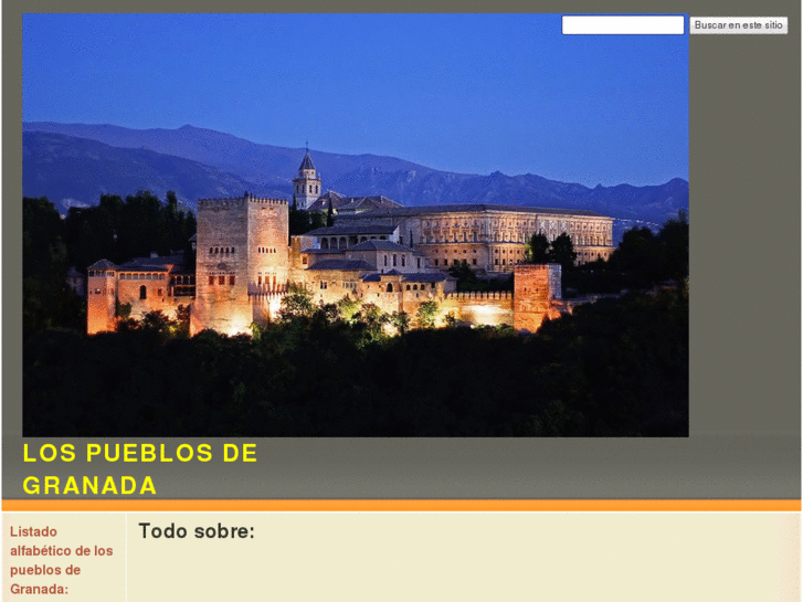 www.lospueblosdegranada.es