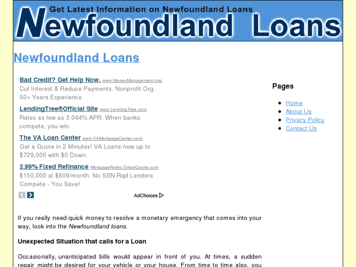 www.newfoundlandloans.org