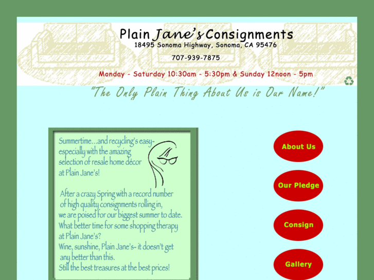 www.plainjanesconsignments.com