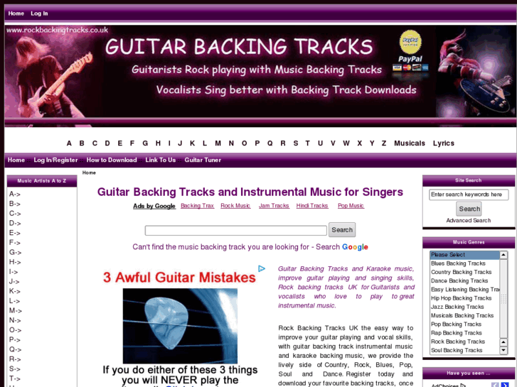 www.rockbackingtracks.co.uk