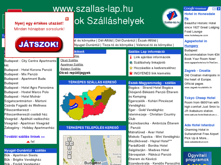 www.szallas-lap.hu