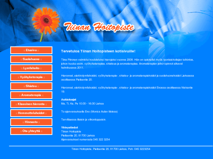 www.tiinanhoitopiste.info