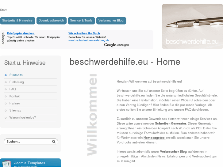 www.beschwerdehilfe.eu