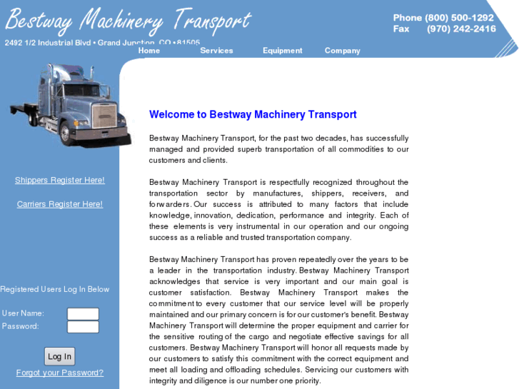 www.bestwaymachinerytransport.com