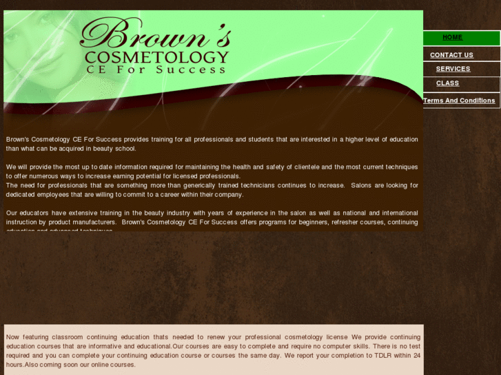 www.brownscosmoce.com