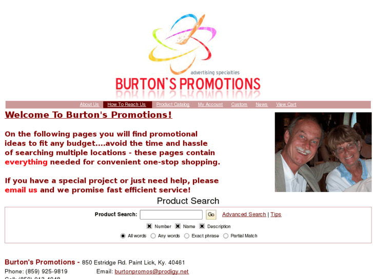 www.burtonspromotions.com