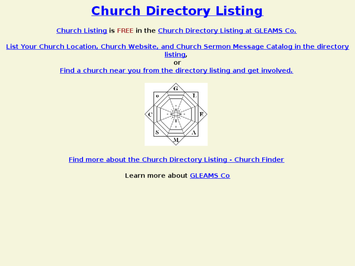 www.churchdirectorylisting.com