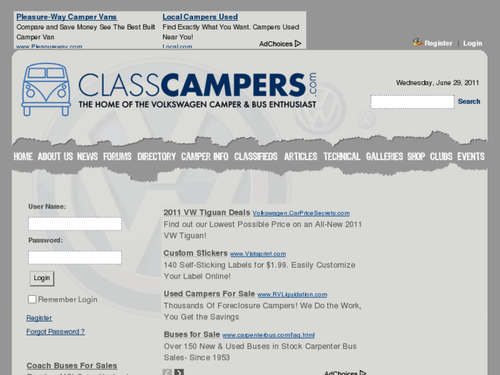 www.classcampers.com