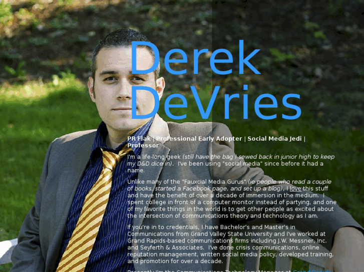 www.derekdevries.org