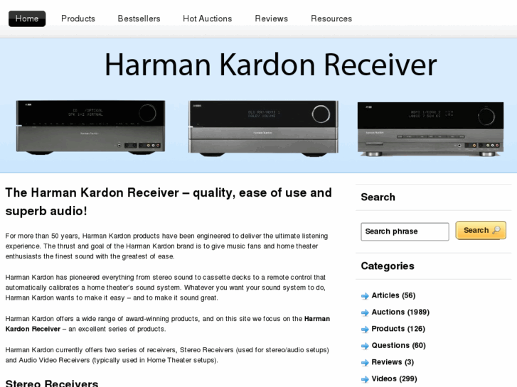 www.harmankardonreceiver.org