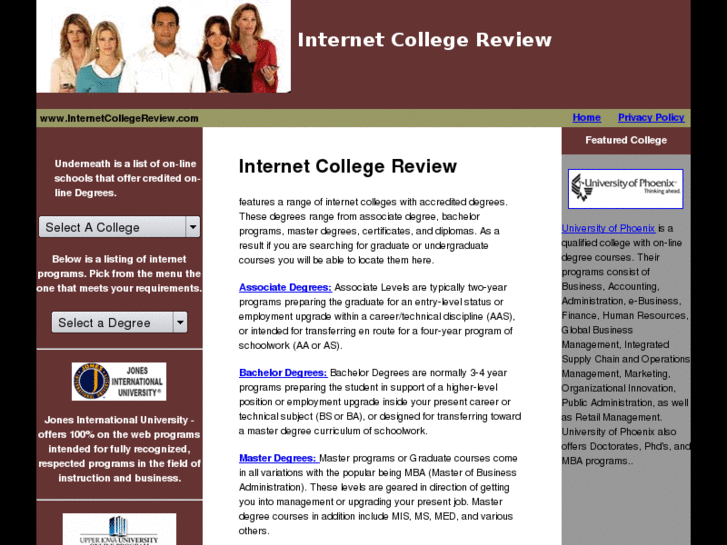 www.internetcollegereview.com