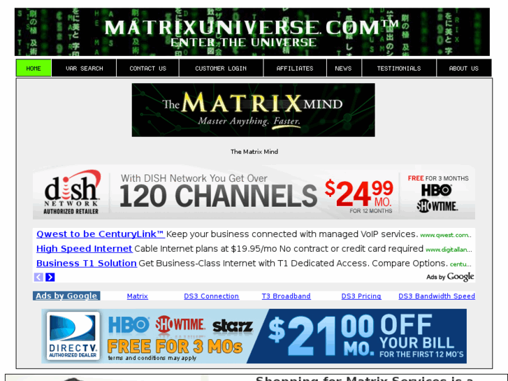 www.matrixuniverse.com