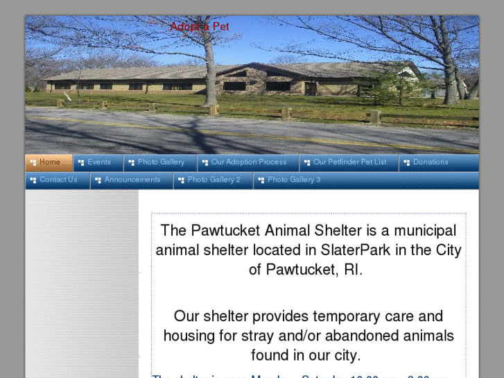 www.pawtucketanimalshelter.org