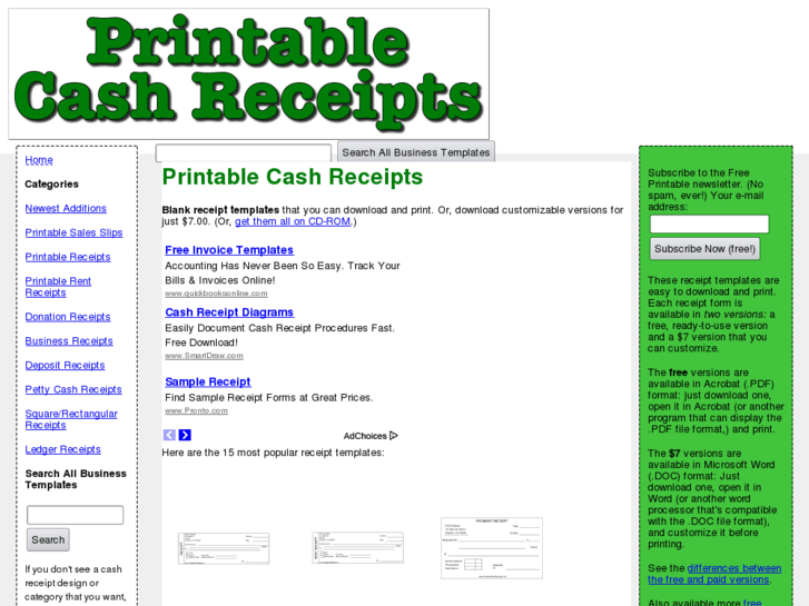 www.printablecashreceipt.com