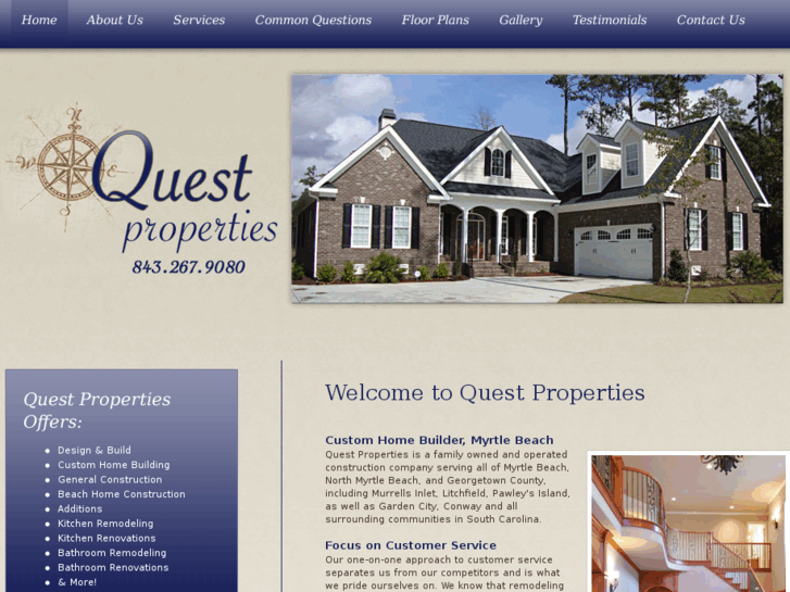 www.questcustomhomes.net