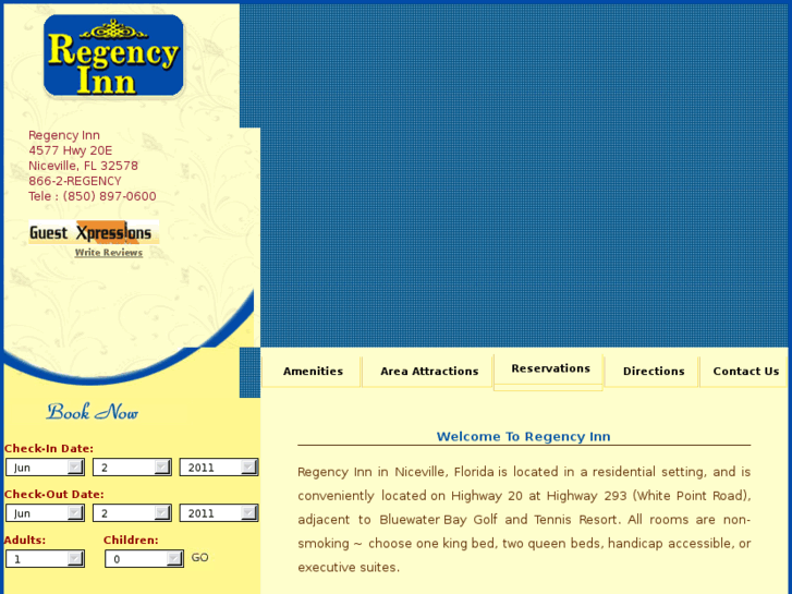 www.regencyinnnicevilleflorida.com