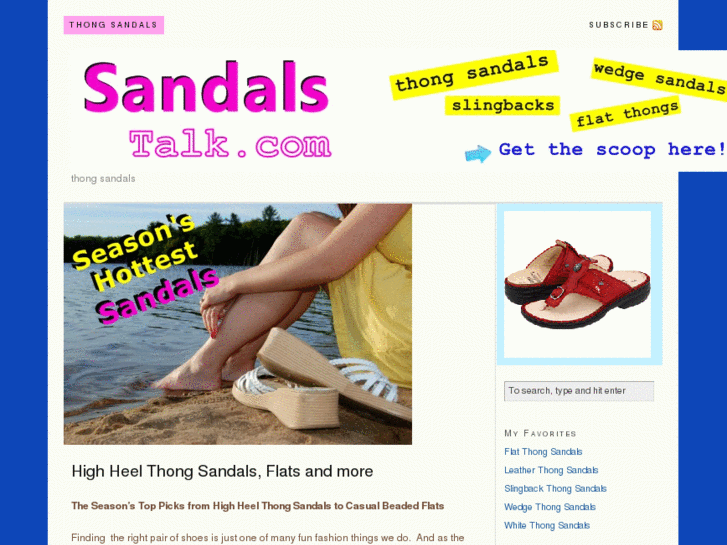 www.sandalstalk.com