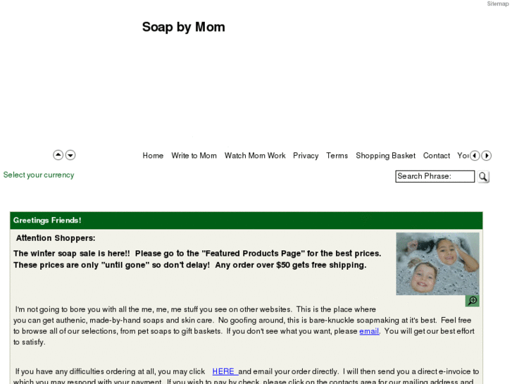 www.soapbymom.com
