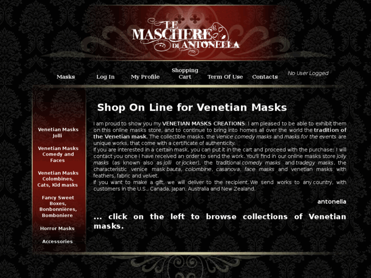 www.storevenetianmasks.com