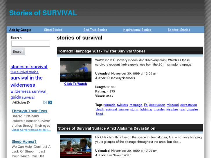 www.storiesofsurvival.com