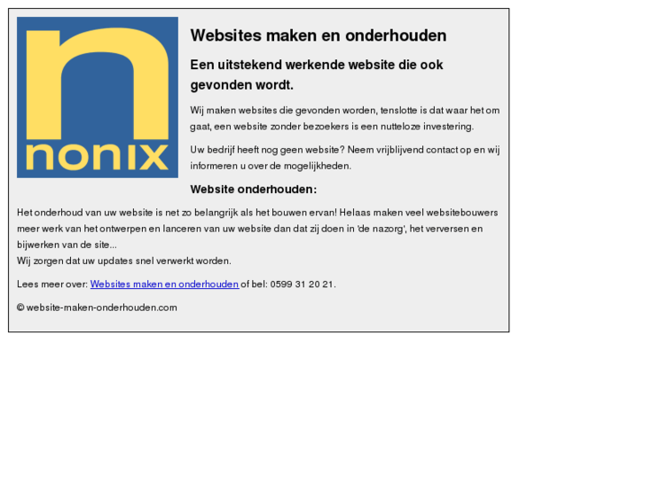 www.website-maken-onderhouden.com