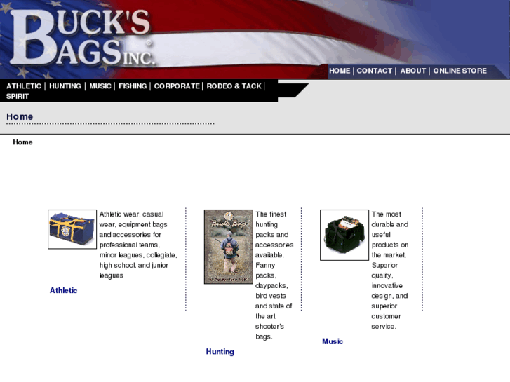 www.bucksbags.com