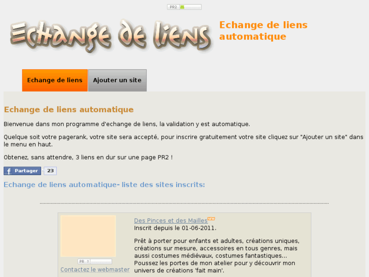 www.echange-de-liens.eu