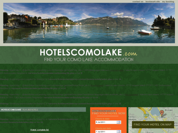 www.hotelscomolake.com