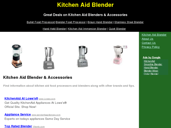 www.kitchenaidblender.org