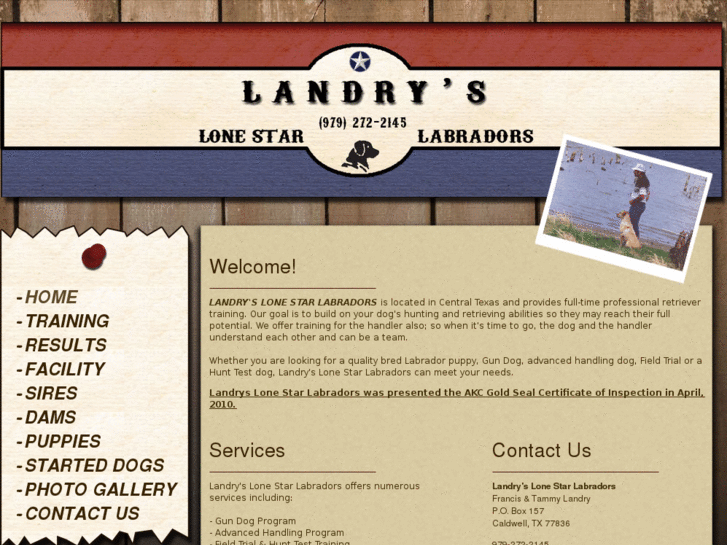 www.landrys-labradors.com