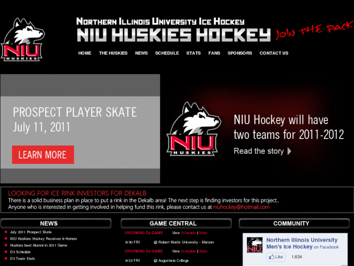 www.niuhockey.com