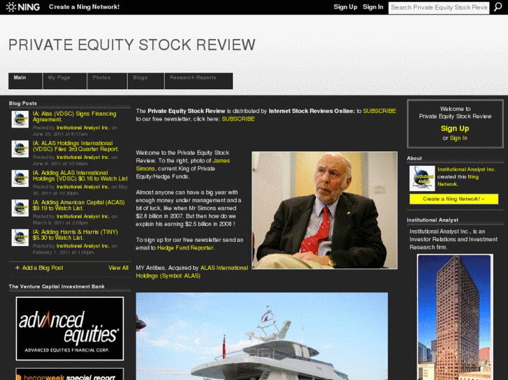 www.privateequitystockreview.com