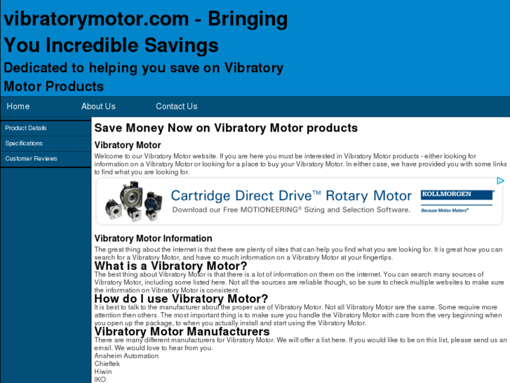 www.vibratorymotor.com