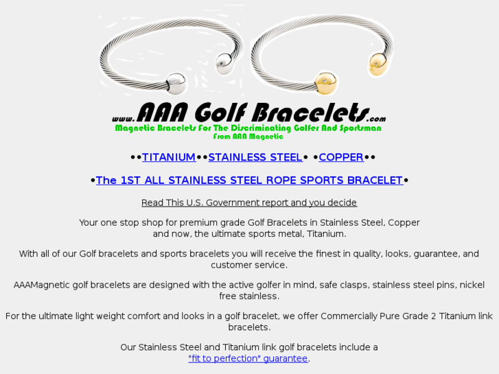 www.aaagolfbracelets.com