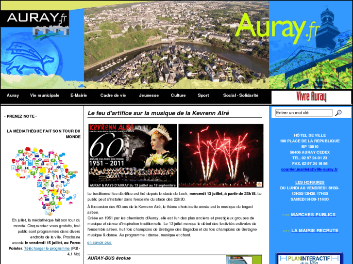 www.auray.fr