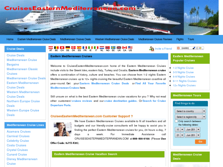 www.cruiseseasternmediterranean.com