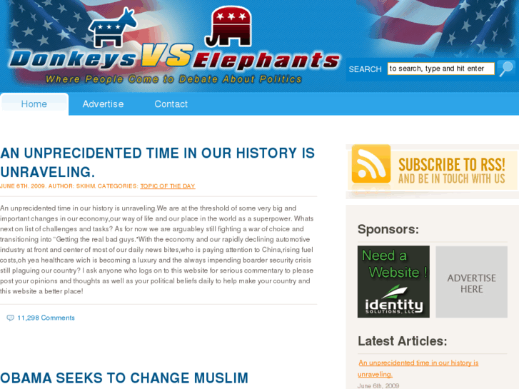 www.donkeys-vs-elephants.com