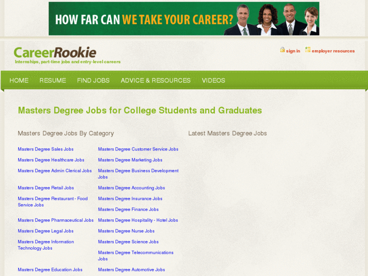 www.graduateleveljobs.com