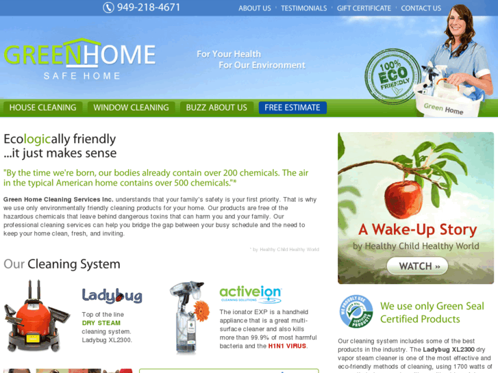 www.greenhome-cleaningservice.com