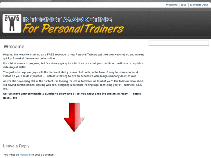 www.internetmarketingforpersonaltrainers.com