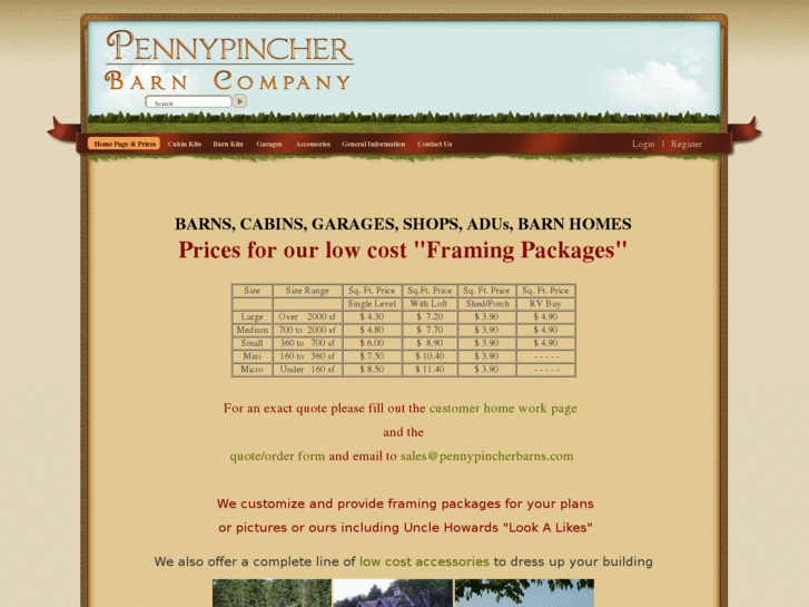 www.pennypincherbarncompany.com