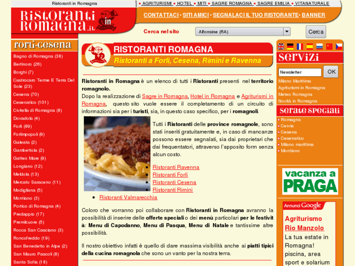 www.ristorantiinromagna.it