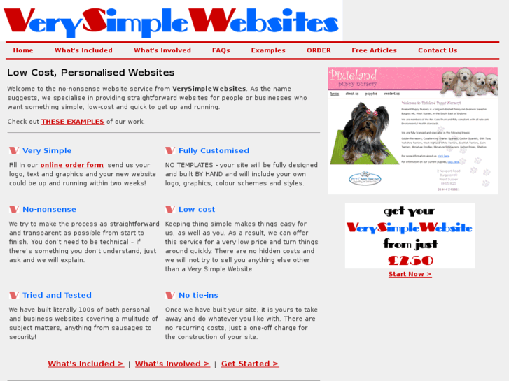 www.verysimplewebsites.com