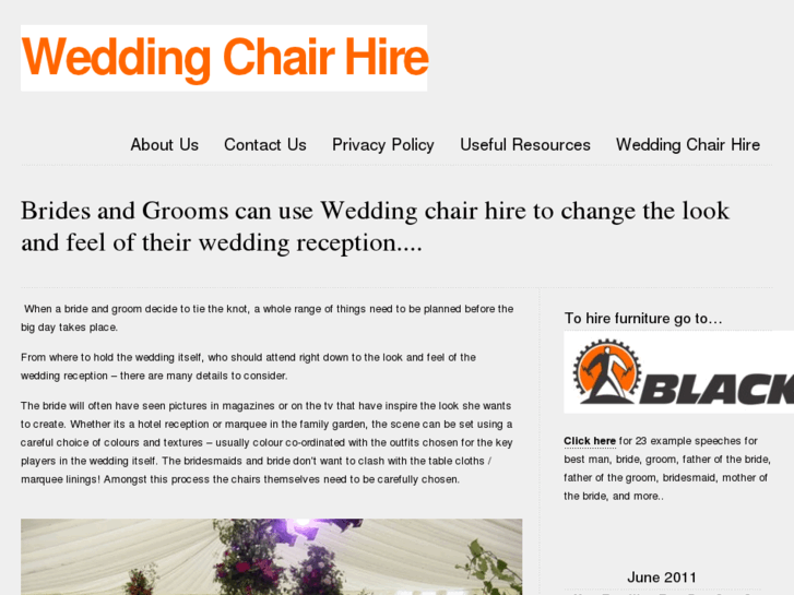 www.weddingchairhire.net